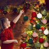 Luxury Velvet Flocked Christmas Ornaments