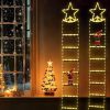 Santa Climbing Lights