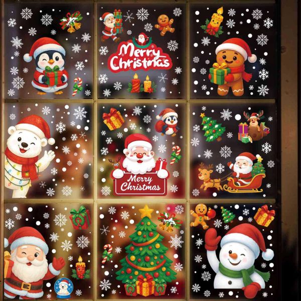 Snowflake Window Stickers