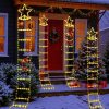 Star Staircase Christmas Santa Ladder Lights