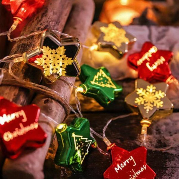 Electroplated Star Ornaments