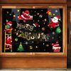 Holiday Santa Window Cling