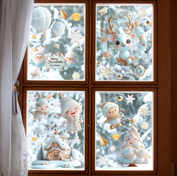 Holiday Glass Stickers