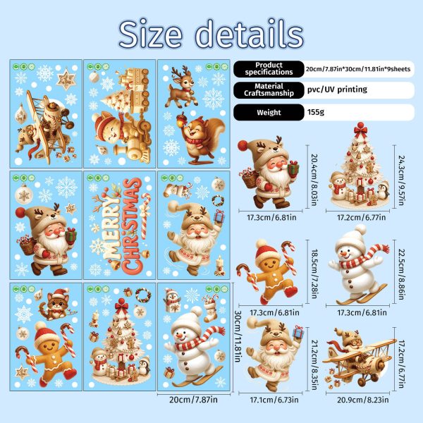Snowflake Window Decals
