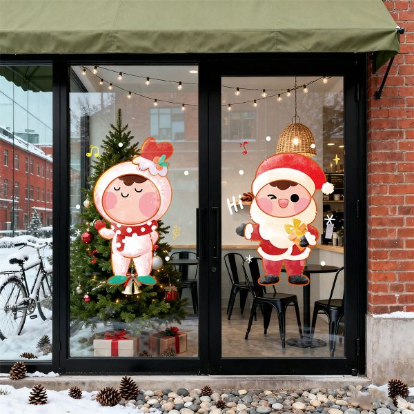 Static Cling Christmas Decorations