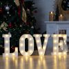Warm White Marquee Letters