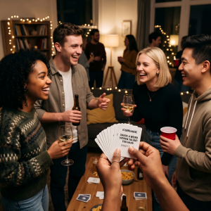 icebreaker party games for adults at a social gathering