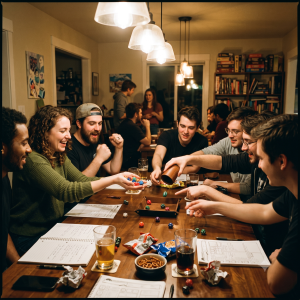 Bunco Dice Game With Friends