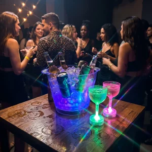 Led Ice Buckets And Light Up Drinkware For Party Atmosphere