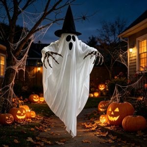 Glowing Halloween Ghost Decoration