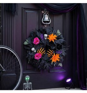 Halloween Door Wreath