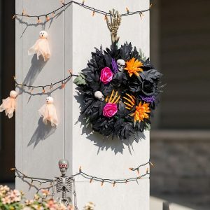 Halloween Front Door Deco