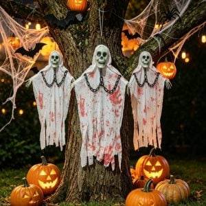 Halloween Skeleton Ghost Decoration