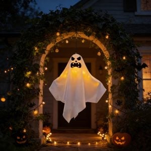 Led Hanging Ghost Decoration