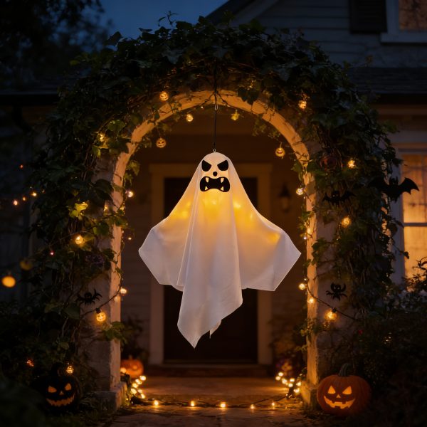 Led Hanging Ghost Decoration
