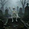 Movable Skeleton Decoration