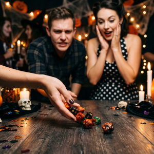 Adult Halloween Dice Game