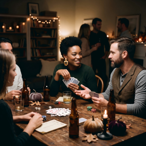 Halloween Card Drinking Games