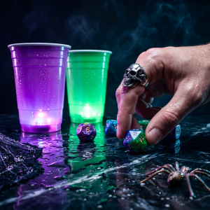Halloween Drinking Games Setup