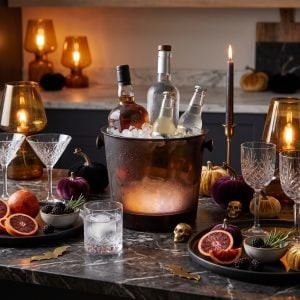 Halloween Party Drink Station