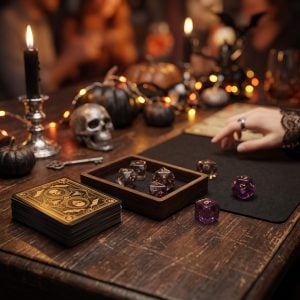 Halloween Party Game Table