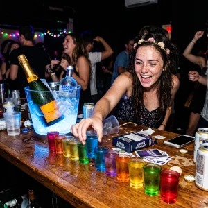 Ultimate Party Bundle With Exactly 12 Rainbow Shot Glasses