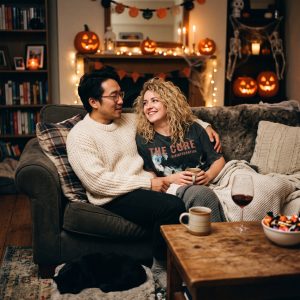 Cozy Halloween Night For Two At Home