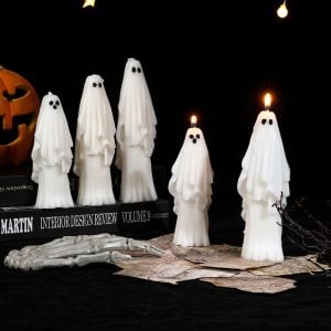 Ghost Shaped Candles
