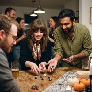 Halloween Dice Game With Friends