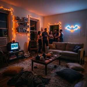 Halloween Party Social Spaces