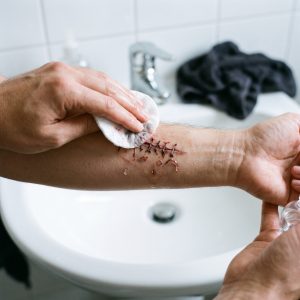 Remove Halloween Temporary Tattoos