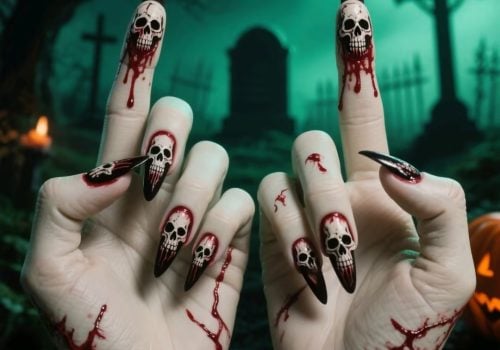 Halloween nail stickers