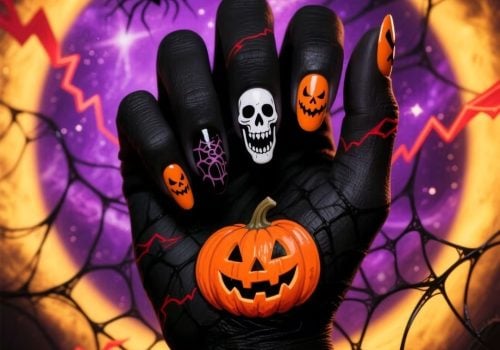 Halloween nail stickers